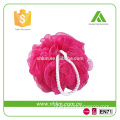 new design beautiful flower ribbon mesh ball